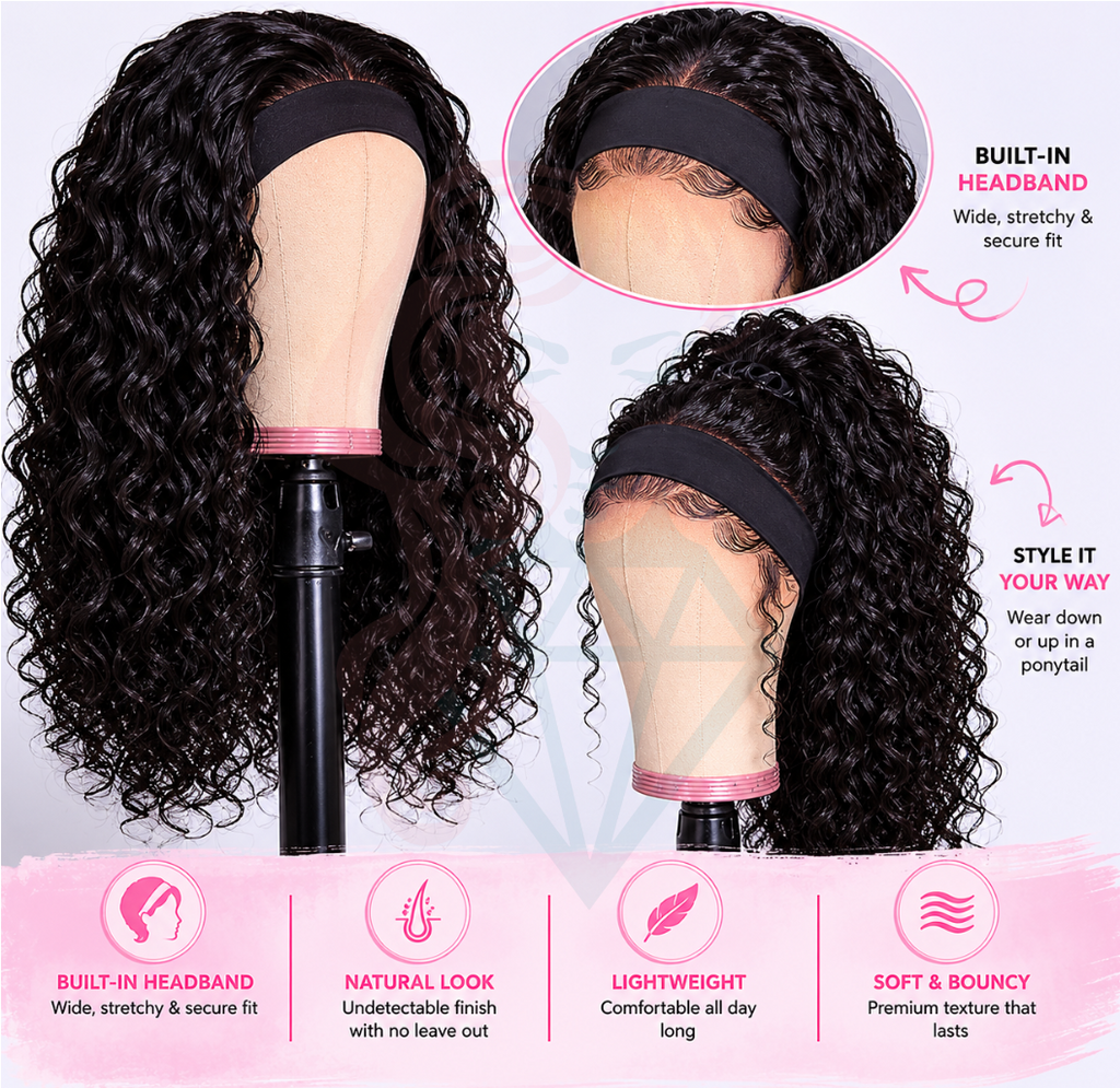 Headband Wig
