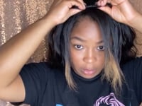 3 in 1 Half Wig
